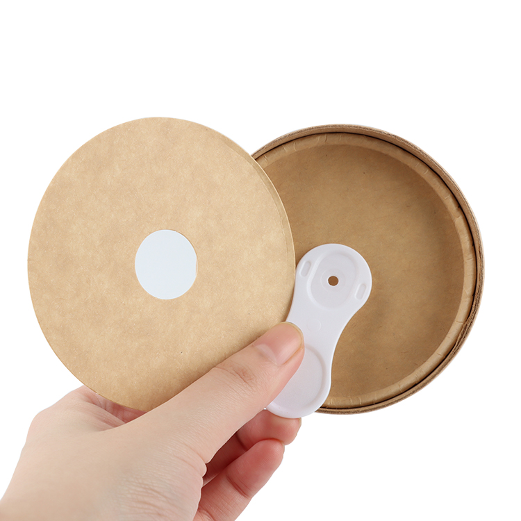 customized gold stamping Paper ice cream cups with paper lids brown paper sundae bowl disposable kraft frozen yogurt cupPopular
