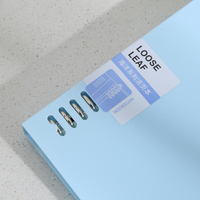 Carnets concis en gros B5 reliure en métal en matériau PP givré haute valeur de beauté et bas prix
