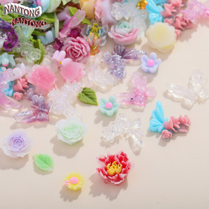 Decoraciones de Uñas 3D de Resina Coloridas de Nantong, Accesorios de Joyería DIY, Suministros para Manualidades - Product Image 3