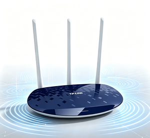 เราเตอร์ไร้สาย TP-Link WR886N <span class=keywords><strong>450</strong></span> <span class=keywords><strong>Mbps</strong></span> 3 เสาอากาศ พร้อมพอร์ต RJ45 สำหรับใช้งานในบ้าน คุณภาพสูง เฟิร์มแวร์ภาษาอังกฤษ ผลิตในจีน - Product Image 1