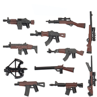 Toptan Mini askeri WW1 WW2 rakamlar alman abd ordusu tankı komando asker silah tabancaları ile Swat yapı taşları çocuklar oyuncak