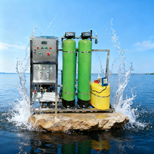 Sistem Filter pemurni air Osmosis terbalik komersil untuk pabrik pengolahan limbah - Product Image 2