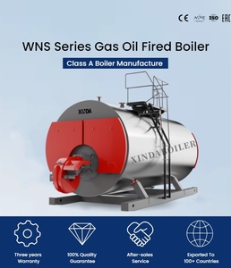 Caldera de Vapor Industrial Horizontal de 5, 7, <span class=keywords><strong>8</strong></span>, 10 Ton/h, Totalmente Automática, de Tubos de Fuego, de 3 Pasos, para Gas Natural, GLP o Diésel, en Oferta - Product Image 2