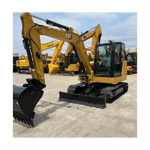 Mini-excavatrice hydraulique sur chenilles d'occasion en bon état, 6,5 tonnes, avec moteur et boîte de vitesses d'origine, pour travaux d'aménagement paysager et petites constructions. - Product Image 3