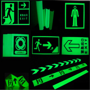 Film lumineux personnalisé découpé à l'emporte-pièce panneaux <span class=keywords><strong>de</strong></span> sécurité matériau photoluminescent rouleau <span class=keywords><strong>de</strong></span> vinyle en vrac - Product Image 3