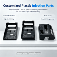 Stampaggio a Iniezione di Plastica Personalizzabile, Guscio/Cover per Apparecchiature Intelligenti in ABS PP, Lavorazione Personalizzata