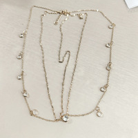 Chaîne de tête en strass pour femme, bijou de tête argenté, accessoires de cheveux superposés pour bal de promo