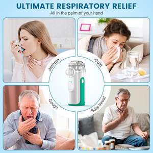 SFDA inhalateur silencieux nébuliseur Compact Machine nébuliseur médical Mini inhalateur Mdico nébuliseur Portable à ultrasons - Product Image 3