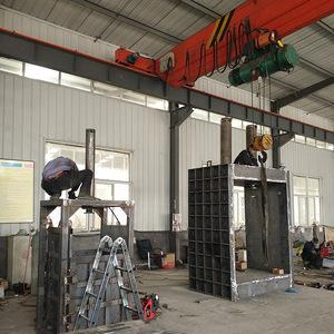 Semi otomatis tempat sampah vertikal Scrap Baler hidrolik mesin Press Baling kardus plastik 60T Baler <span class=keywords><strong>Compactor</strong></span> - Product Image 5