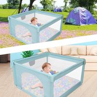 Clôture de sécurité pliable moderne, écologique, durable, en plastique, parc pour bébé, montage facile, utilisation intérieure et extérieure, parc, école, chambre