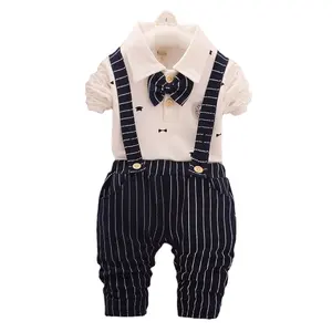 High Quality Wholesale New Style Children Clothes Clothing Sets Custom Polo Shirt Boys Pants Pattern Images