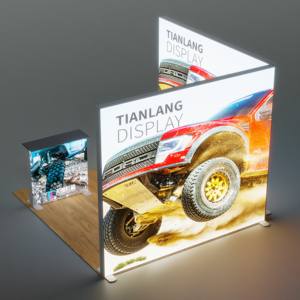 กล่องผ้าเบา SEG 100x200ซม. ROHS ด้านเดียวพิมพ์5วันแบบแยกส่วน SEG Lightbox แบบอัพเกรด48H นำ - Product Image 3