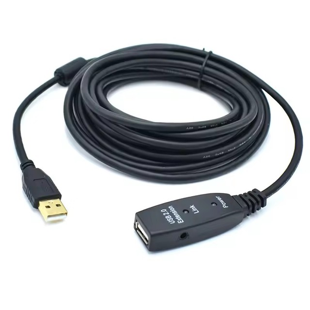 5M/10M/15M/20M USB 2.0 Type A Male to A Female Active Repeater Extension Cable with IC Built
