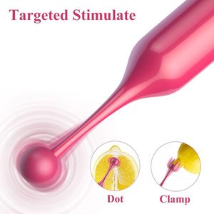 Vibromasseur en forme de tige de menthe, vibromasseur pour stimulation du point G féminin, jouet pour adultes pour <span class=keywords><strong>massage</strong></span> clitoridien - Product Image 2