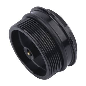 Tuerca de válvula de horquilla delantera de aleación de aluminio de 28.8mm, pieza de reparación de horquilla de aire roscada, accesorio con doble anillo de sellado - Product Image 2