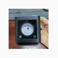 Lector de Torniquete DC 12V RFID Código QR Código de Barras 1D 2D Wiegand26/34 Sistema de Control de Acceso 13.56MHz 3-5cm ISO14443A Plástico ABS