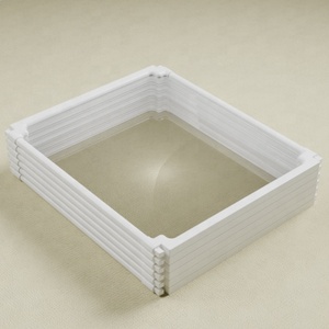 Parc de jeu pour chien en plastique transparent, clôture modulaire pliable moderne pour chiot, <span class=keywords><strong>chat</strong></span>, lapin, enclos sécurisé pour intérieur - Product Image 5