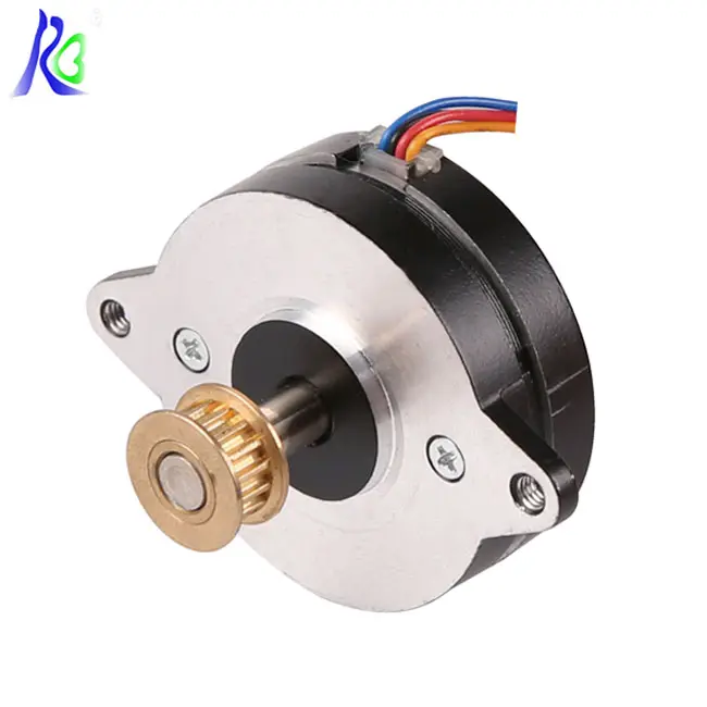 Datar Tipe 0.9 Derajat Stepper Hibrida Stepper Motor 36Mm Stepper Motor dengan Persetujuan CE