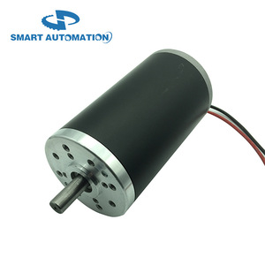 Motor de CC de 60 mm y 1500 RPM con imán permanente y montaje de brida para electrodomésticos - Product Image 4