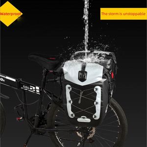Fahrrad-Gepäckträger-Tasche mit Rollverschluss Wasserdichte Fahrradtasche für Bike Packing & Übernachtungsreisen - Product Image 5