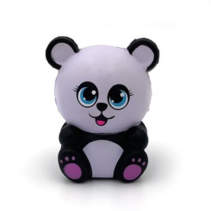 Custom logo Pu Stress <b>Panda</b> Squishy Soft <b>Toy</b> for Promotion - Product Image 1