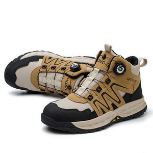 Botas de Seguridad de Trabajo para Hombre, Antideslizantes, Impermeables, de Microfibra, para Exteriores, Senderismo, Construcción - Product Image 2