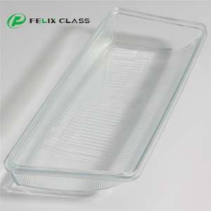 Cubiertas de Faros Delanteros de Vidrio Fundido para Automóviles de Larga Duración, Lentes AGV con Fuente de Luz Fluorescente Prensada - Product Image 4