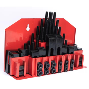 Kit de serrage <span class=keywords><strong>à</strong></span> rainure en T M10/M12/M14/M16, plaque de pression combinée multifonction en fer trempé pour <span class=keywords><strong>fraiseuse</strong></span> - Product Image 1