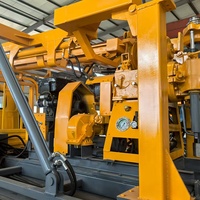 Nouvelle plateforme de forage hydraulique de type broche diesel Whirlwind HW-130/180/200 avec boîte de vitesses, roulement, moteur, pompe et moteur pour l'exploration géologique