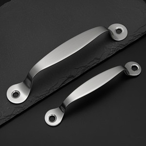 Stainless Steel Door Handle Bar Brushed Surface Mounted Cabinet Hardware Traditional Design Durable For Doors Windows <b>Drawers</b> - Product Image 2