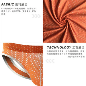 Comodi Slip e Jockstrap in <span class=keywords><strong>Rete</strong></span> per Uomo, Intimo Sexy e Traspirante, Moda Giovanile - Product Image 3
