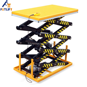 <span class=keywords><strong>Elevador</strong></span> de tijera de plataforma grande Mesas elevadoras de transpaletas de 2000Kg - Product Image 2