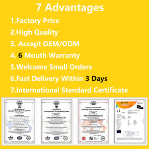 Ce 3 s3 רגל תעשייתית עמיד למים מגפי בטיחות נעל שמן עמיד החובה כבד בטיחות עבודה מגפי עבור גברים - Product Image 5