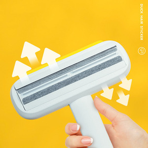 Cepillo Quitapelusas para Mascotas, Dispositivo de Raspado y Peinado para Pelo Peludo, Suministros para Gatos, Removedor de Pelos de Patito - Product Image 6