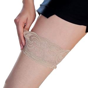 <span class=keywords><strong>Medias</strong></span> largas de nailon transparentes de encaje negro sexy al por mayor para mujer, <span class=keywords><strong>medias</strong></span> hasta el muslo - Product Image 3