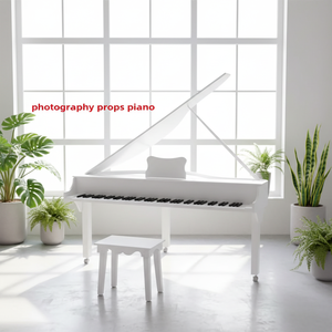 Decoración para <span class=keywords><strong>Estudio</strong></span> Fotográfico Infantil, Piano <span class=keywords><strong>de</strong></span> Madera <span class=keywords><strong>de</strong></span> Simulación, Accesorios para Sesiones <span class=keywords><strong>de</strong></span> <span class=keywords><strong>Fotos</strong></span> <span class=keywords><strong>de</strong></span> Bebés, Venta al Por Mayor - Product Image 6