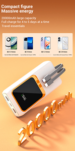 <span class=keywords><strong>PZX</strong></span> ขายดี ใหม่ล่าสุด สายชาร์จ 3 แบบ แบตสำรอง 30000mAh พร้อมไฟ LED - Product Image 5