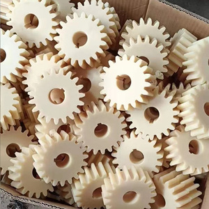 Nylon <b>Wheel</b> Coated <b>Pulley</b> Custom Made Plastic Gear For Rack Transmission Parts - Product Image 3