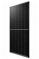 Panneau solaire monocristallin N-Type à demi-cellules 620W haute efficacité, cadre noir, pour usage résidentiel, commercial et industriel