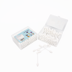 <span class=keywords><strong>Coton</strong></span>-tiges de maquillage double tête, écologiques et de grande sécurité, vente en <span class=keywords><strong>gros</strong></span> d'usine - Product Image 2