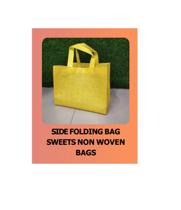Elegant Side Folding Non Woven <b>Sweets</b> <b>Bag</b> With Reinforced Stitching Perfect For Packing Mithai Ladoo Barfi Premium Gift Items - Product Image 4