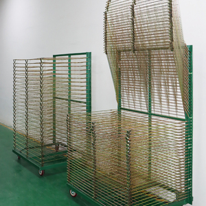 Tự động & Hướng dẫn sử dụng lớp Nhà máy cung cấp silkscreen in ấn khô giá T-Shirt Nhiều màu Màn hình máy in thẻ in ấn cửa hàng - Product Image 3