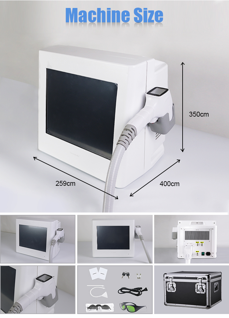 Body 808nm Diode Laser Hair Removal Machine Painless