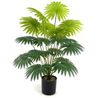 Mini palmier artificiel, palmier Areca en pot, verdure pour décoration intérieure, aménagement paysager, jardin