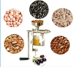 304 Stainless steel manual oil press oil milling machine for peanut walnut rapeseed