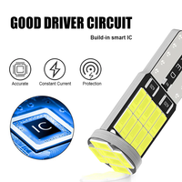 Ampoule LED T10 W5W 194 168 501 Canbus sans erreur pour éclairage intérieur de voiture, puce T10 4014, 26 SMD, blanc pur, pour tableau de bord, lampe de voiture, ampoule de clignotant