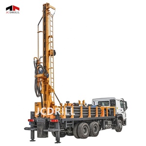 CSD300トラック搭載ボアホールロータリー掘削機井戸掘削リグ空気圧縮機付き - Product Image 6