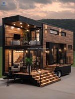 Maison préfabriquée sur roues, conteneur personnalisé, petite maison mobile, maison moderne portable, casas prefabricadas, hôtels