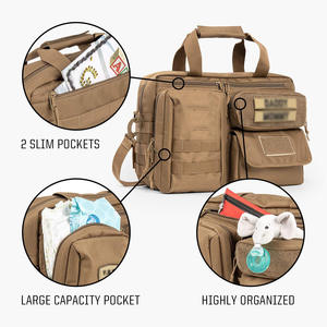 Mochila Táctica para Bebé, Bolsa de Pañales Táctica con <span class=keywords><strong>Cambiador</strong></span>, Bolsa de Pañales Táctica - Product Image 4