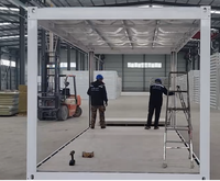 Prêt à Expédier Maison modulaire préconstruite pliable à cabine détachable avec 3 chambres à coucher Maisons en conteneur en acier à l'extérieur à vendre prix
